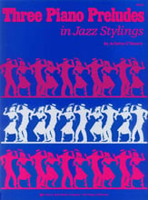 Three Piano Preludes in Jazz Stylin piano sheet music cover